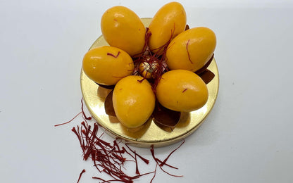 Kesar Rasmalai Dragees Almond